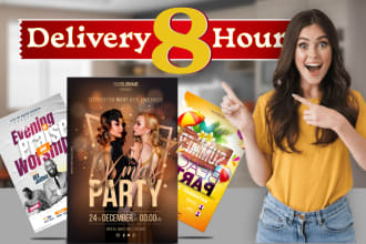 design digital magazine, brochures, poster, flyers