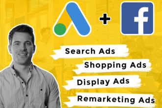 offer a complete google ads adwords PPC package