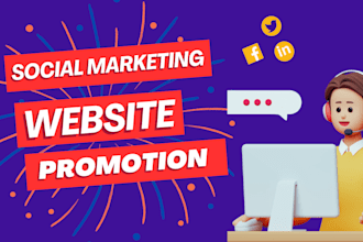 promote your website, crypto and business on social media targeted place