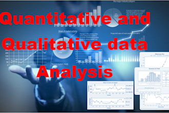 do qualitative and quantitative data analysis