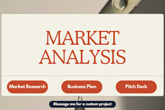 market research, business plan, and competitor analysis