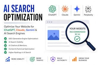 optimize your website for chatgpt, claude, gemini SEO GEO ai search optimisation