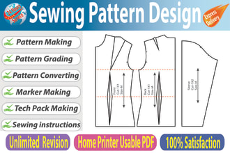 make sewing pattern for garments