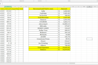 help you with excel spreadsheet, dashboards, formulas, etc