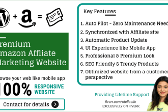 develop autopilot affiliate marketing website and mobile app