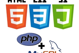 do anything using html, css, javascript, ajax, jquery, php, mysql