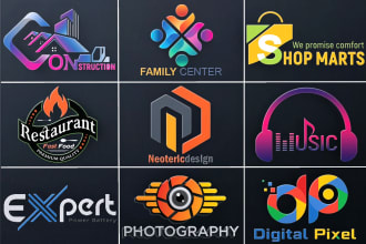 do professional, timeless logo design for your brand, website and marketing