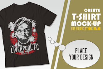 create tshirt mockup for your clothing brand