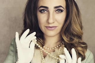 deliver a posh female british voice over