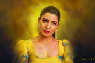 turn your picture into a digital oil painting portrait