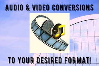 convert audio and video files to your desired format