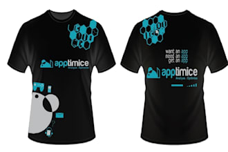 design a professional trendy custom graphic t shirt for you