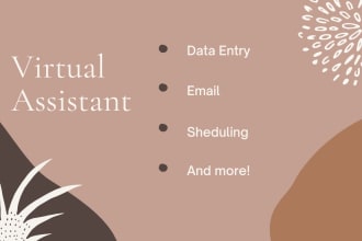be your personal or professional virtual assistant