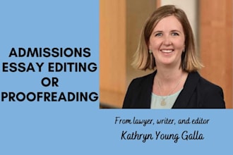 edit your admissions essay or cover letter