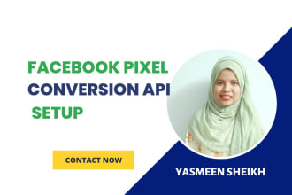 setup facebook pixel conversion API server side tracking
