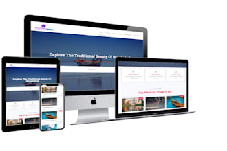 build elementor pro personal responsive wordpress website