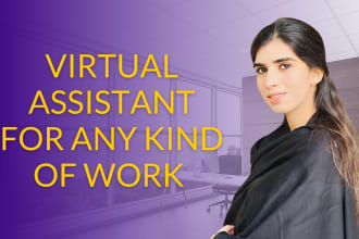 be your virtual assistant and web developer