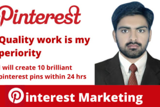 create 10 brilliant pinterest pin design images