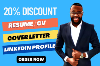 write a professional linkedin profile, cv, resume and cover letter