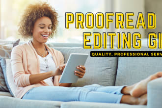 proofread and evaluate your amazing novel