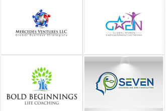 design counselling consultancy and coaching company logo