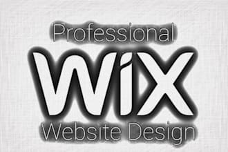 design and update your wix website
