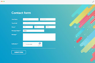 make login, registration and survey forms with email script
