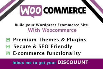 do business website, wordpress ecommerce website or ecommerce store