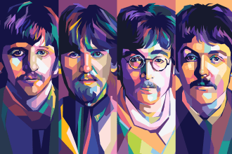 draw an awesome wpap pop art portrait style