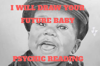 draw your future baby and tell you all about your pregnancy