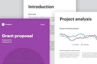 create a professional grant proposal to win you funds