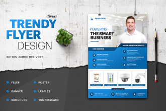 design business  flyer, one pager, booklet, media kit sheet