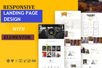 create high converting landing page or squeeze page