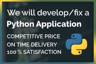 code python and pyspark applications, programs, and scrapping scripts for you