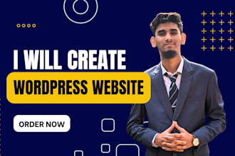create a wordpress website