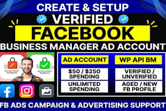 create fresh facebook business manager and fb ads account