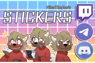 make sticker packs for you