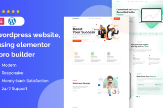 do a mobile responsive wordpress website design for your business