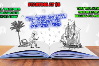 create original short stories as your ghostwriter