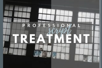 write a treatment for your feature film screenplay