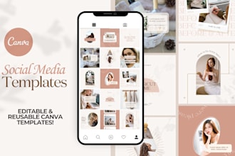 design canva instagram templates for an amazing feed
