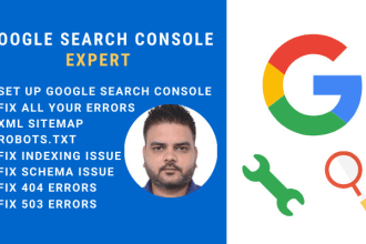 fix google search console errors and indexing errors