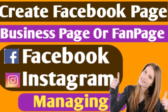 create facebook business page or fanpage in 24 hours