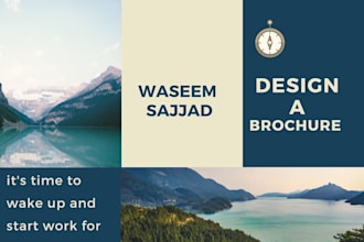 design a professional quality brochure