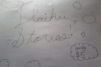 write a haiku chain story about whatever you want