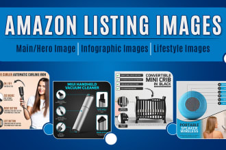 design an outstanding amazon product listing images