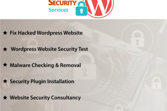 perform wordpress website security assessment and wordpress malware removal