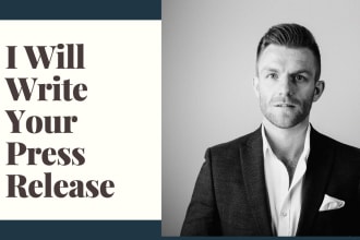 write your press release