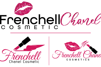 do eyelash logo, makeup and hair extension designs