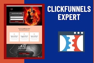 be your clickfunnels expert and fix click funnels, sales funnels issue